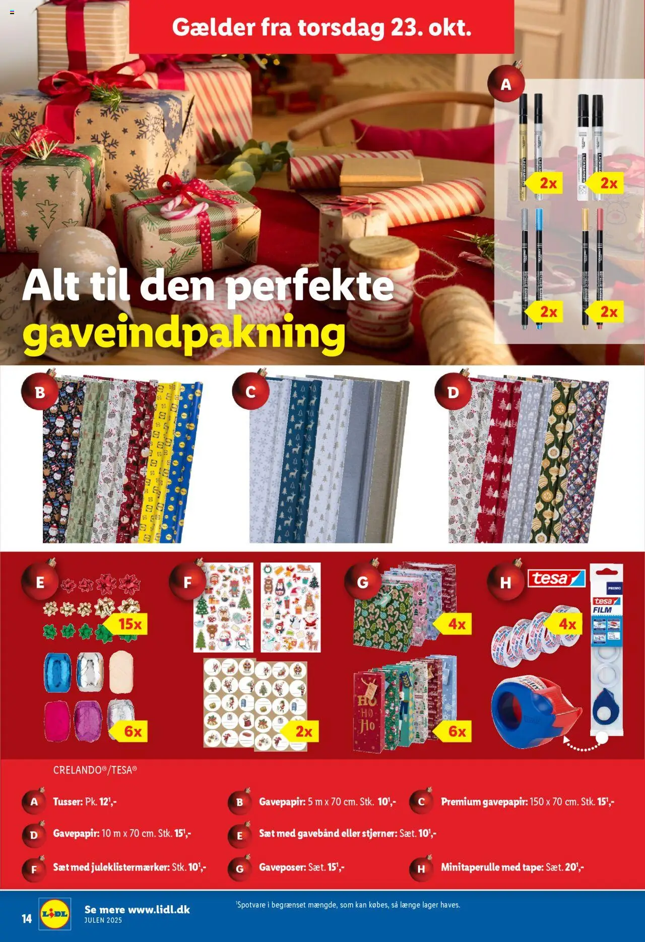 Lidl tilbudsavis – gyldig fra 26.10.2025 | Side: 14 | Produkter: Søm
