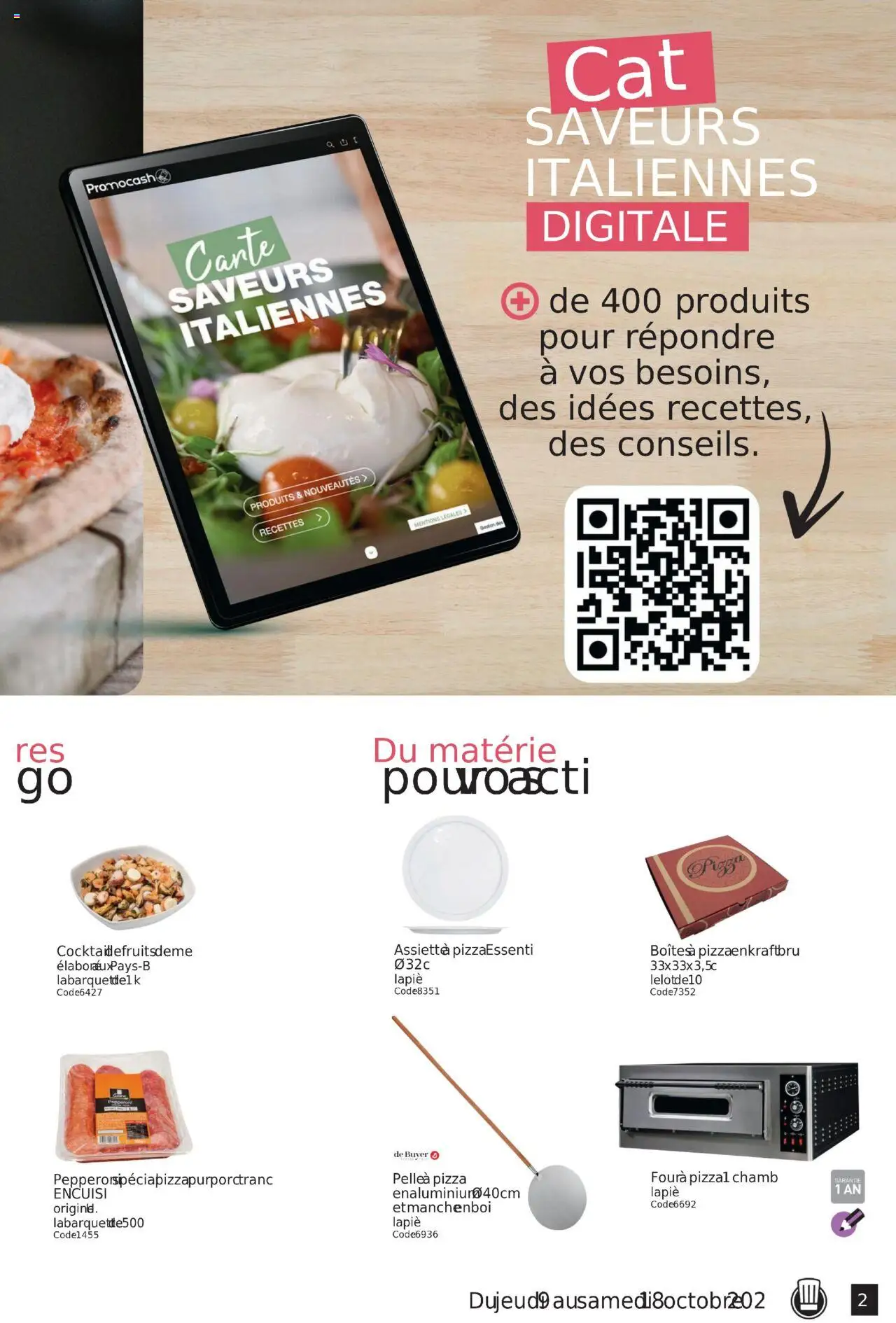 {H1} | Page: 23 | Produits: Pizza