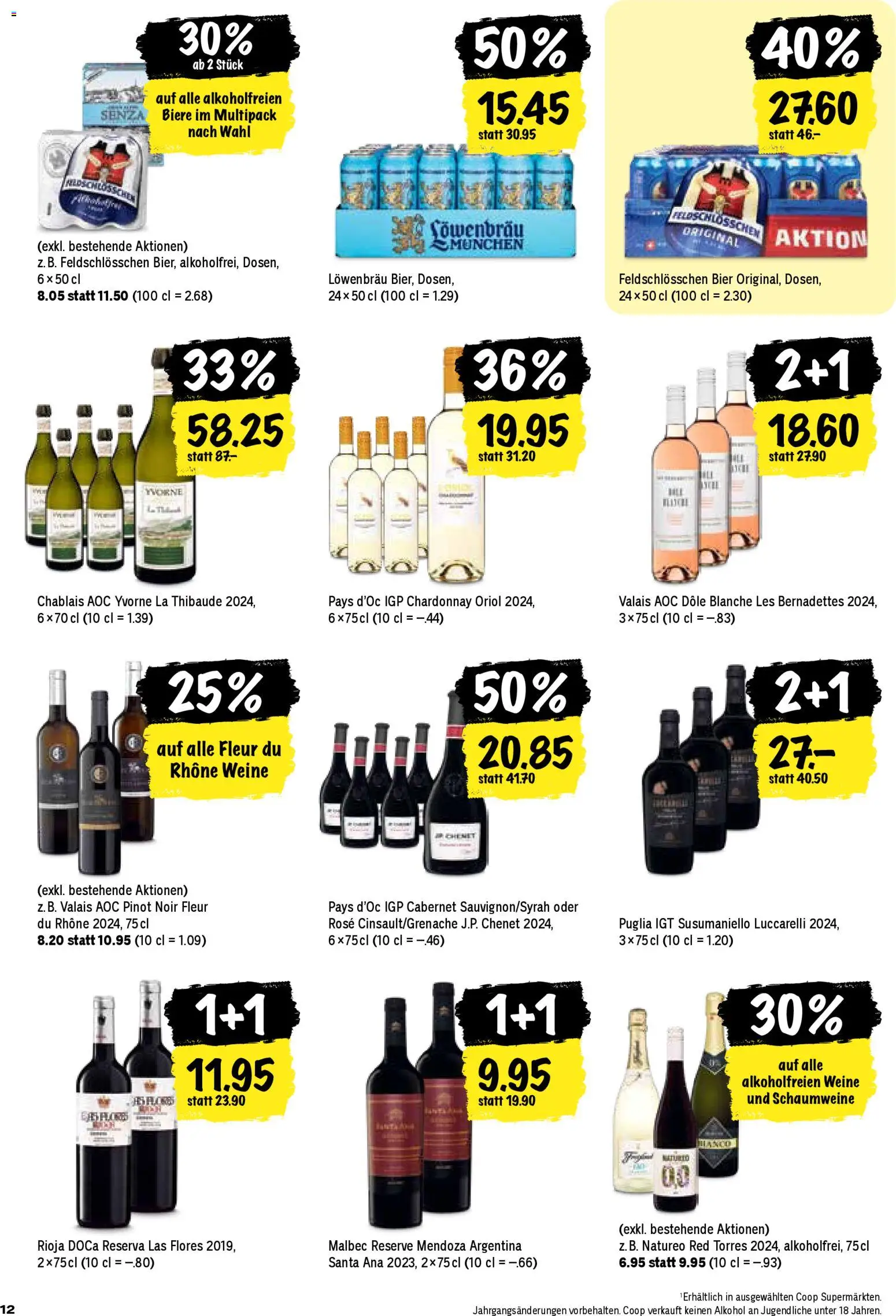 Coop Aktionen – gültig ab 08.01.2026 | Seite: 12 | Produkte: Bier