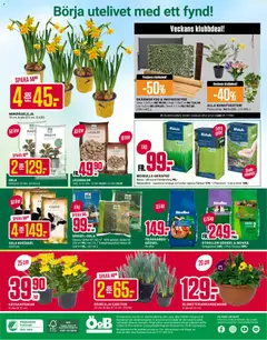 ÖoB erbjudanden - Förhandsvisning av reklamblad från butik ÖoB aktuell från 23.03.2026 | Sida: 12 | Produkter: Kogödsel, Kruka, Ring, Papper