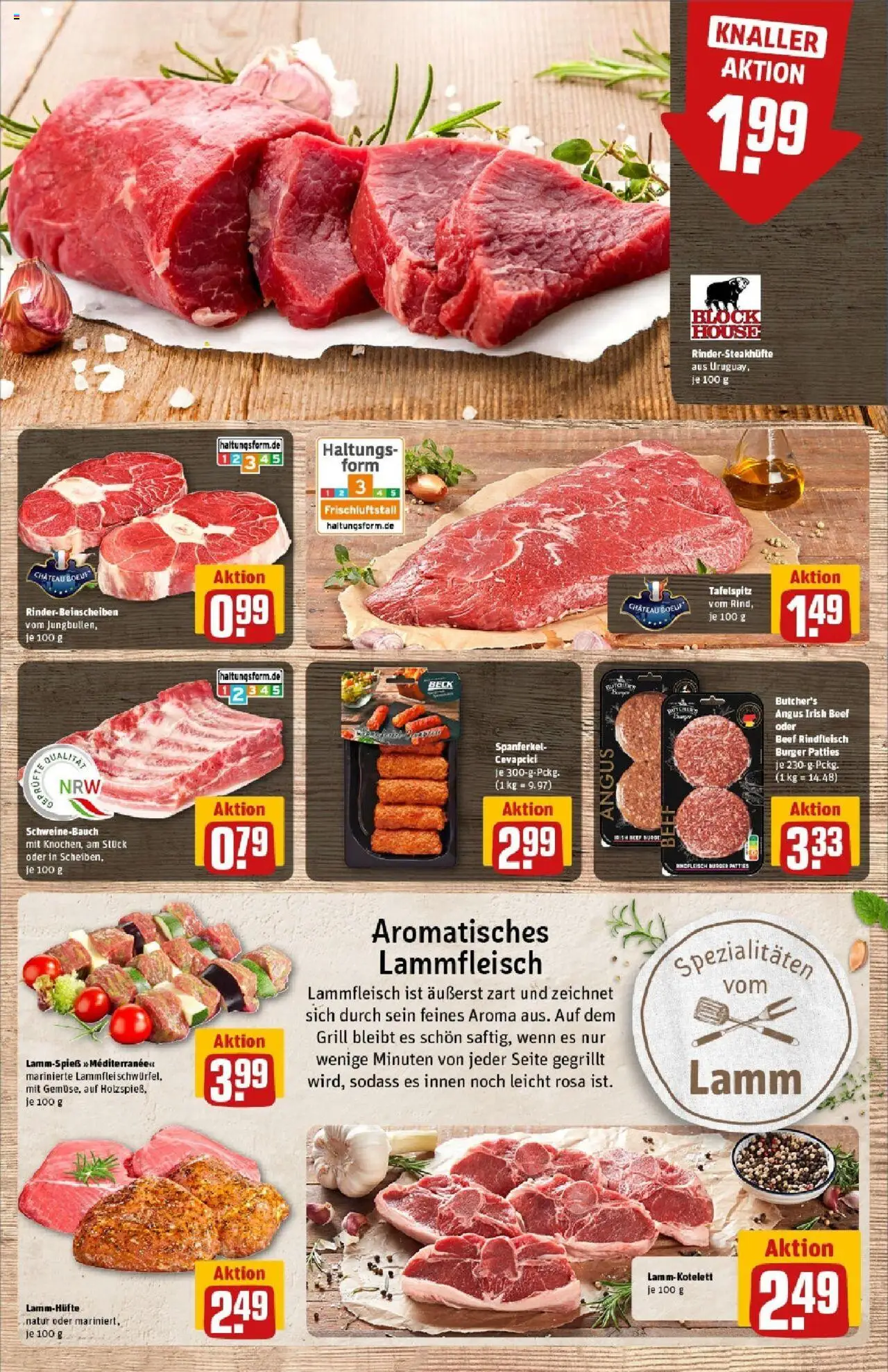 Rewe prospekt Mechernich / Kommern	 - gültig ab dem 08.06.2025 | Seite: 9 | Produkte: Tafelspitz, Grill, Schweinebauch, Burger