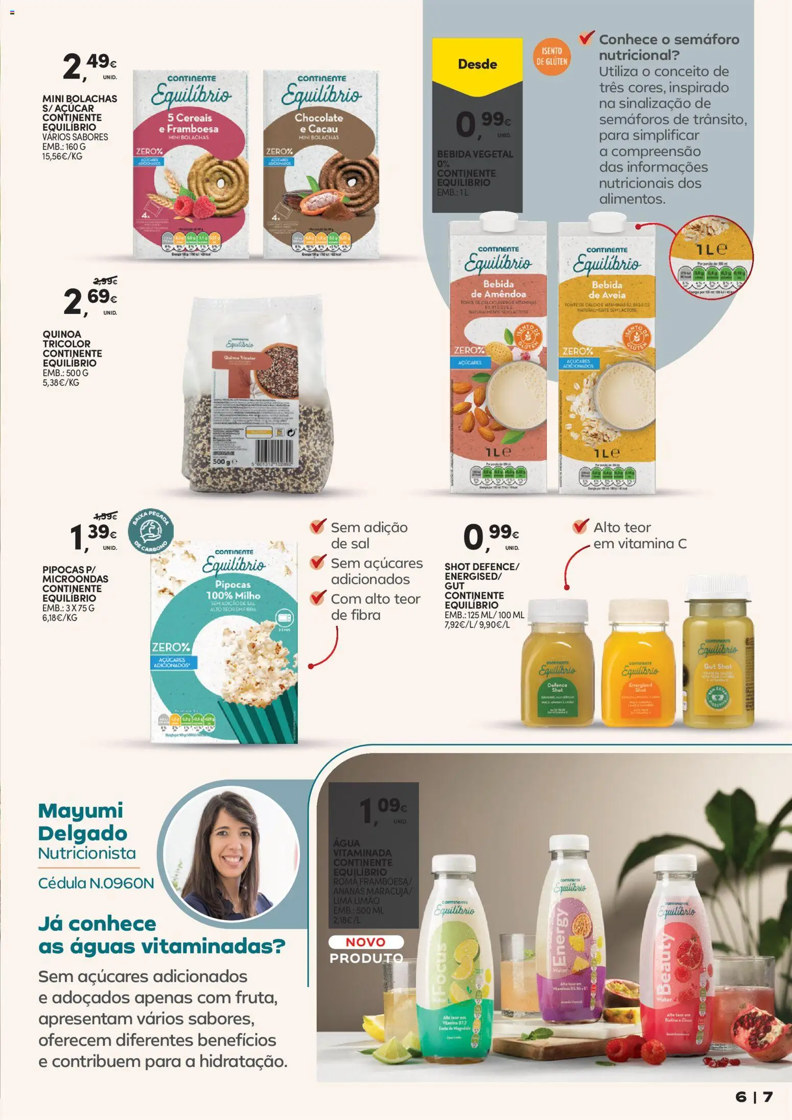 Continente - Marcas  │ válido de 07.04.2026 | Página: 7 | Produtos: Quinoa, Chocolate, Cereais, Milho