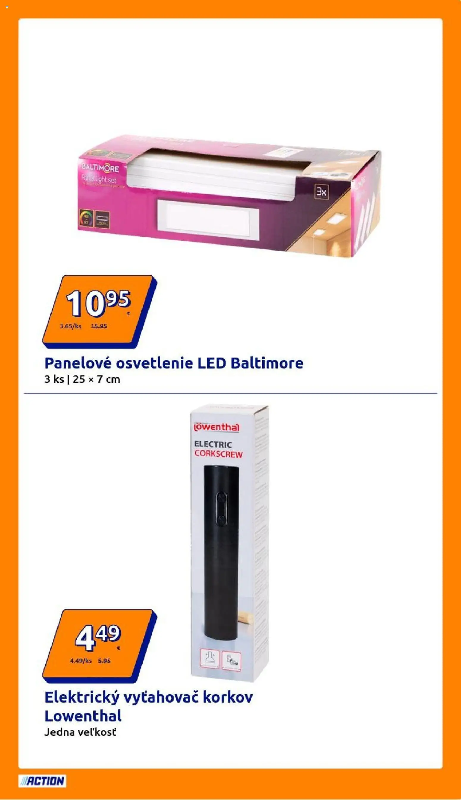 Nové Action akcie – leták je platný od 10.12.2025 | Strana: 11 | Produkty: Osvetlenie, Led