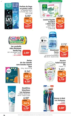  | Page: 18 | Produits: Cire, Menthe, Poubelle, Brosse