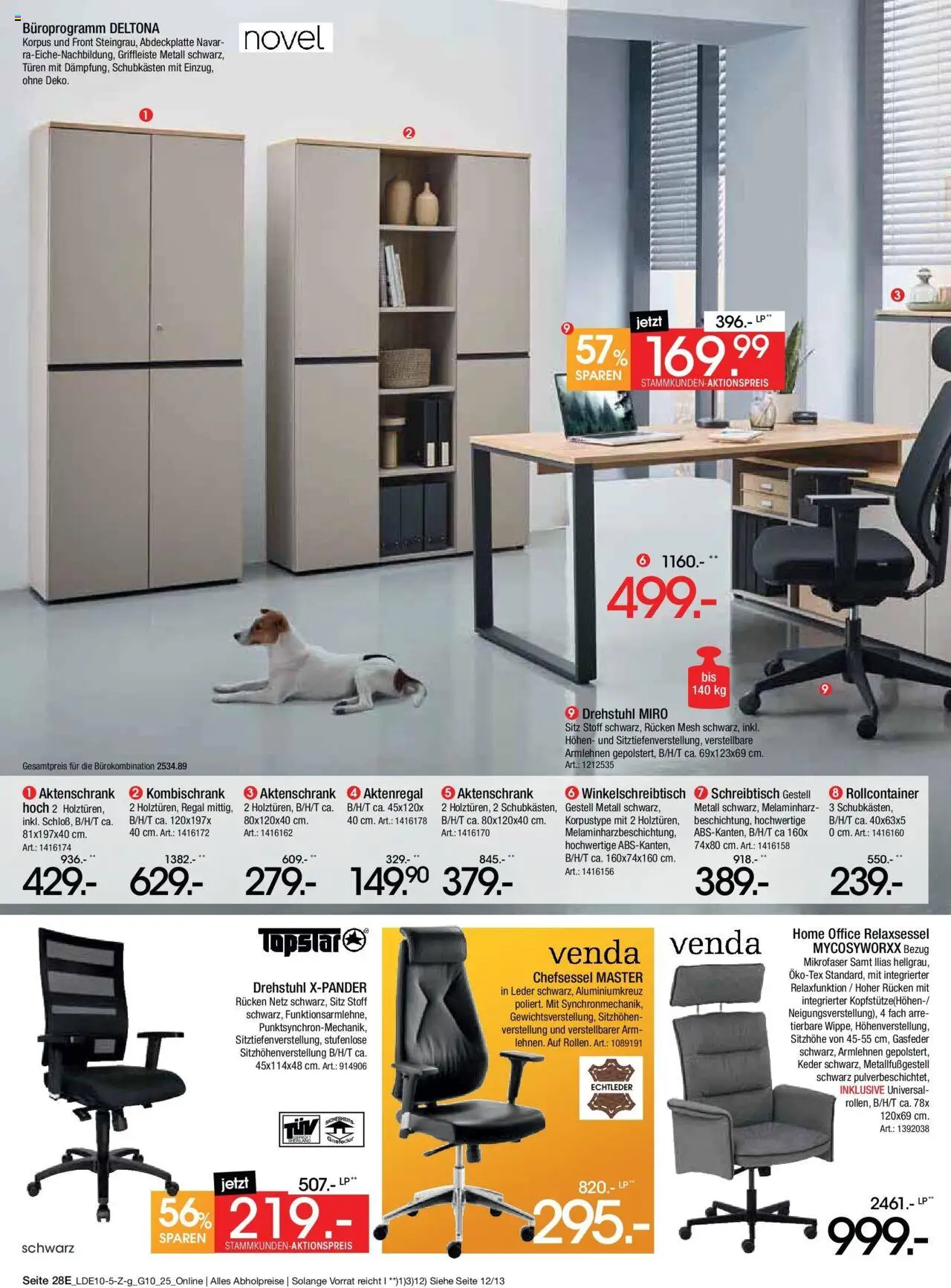 Zurbrüggen Prospekt 	 – gültig ab 04.10.2025 | Seite: 40 | Produkte: Relaxsessel, Regal, Chefsessel, Aktenregal