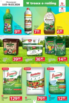 Pogląd oferty "Selgros cash&carry gazetka - Ogród" - ważna od 05.03.2026 | Strona: 3 | Produkty: Rosliny, Kwiaty, Warzywa, Owoce
