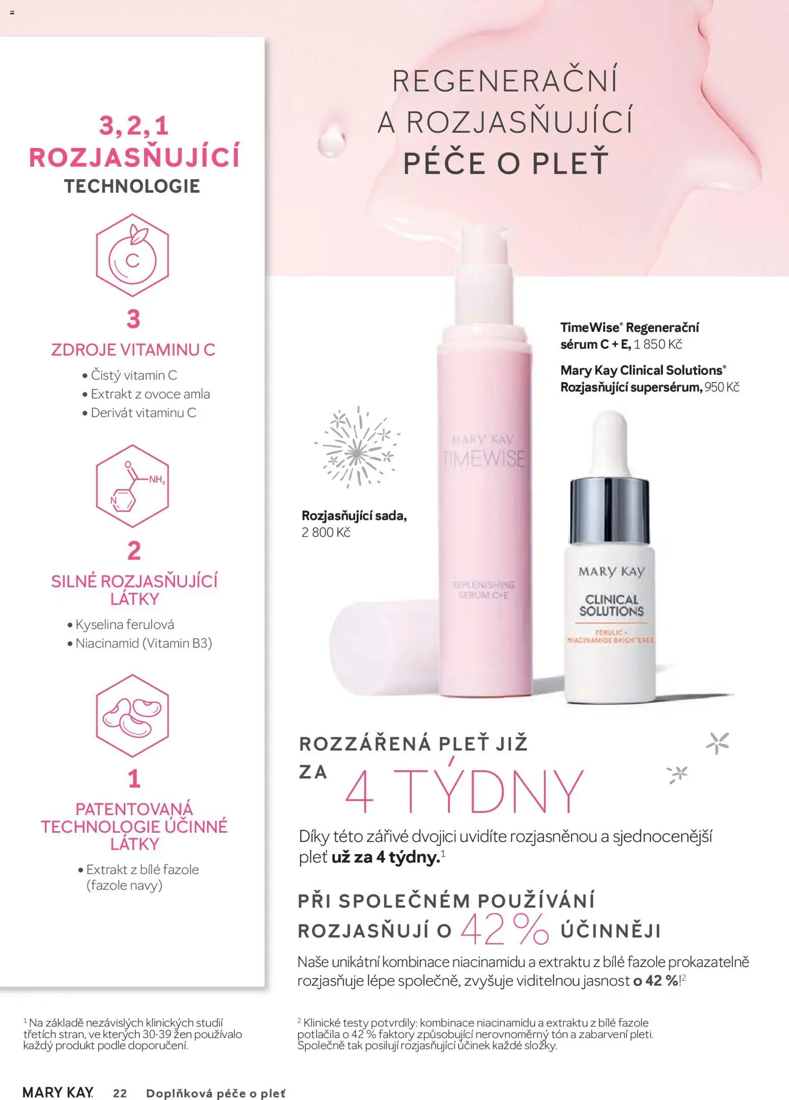 Mary Kay kniha o kráse od 01.01.2026 | Strana: 22 | Produkty: Vitamin c, Ovoce, Sérum, Fazole