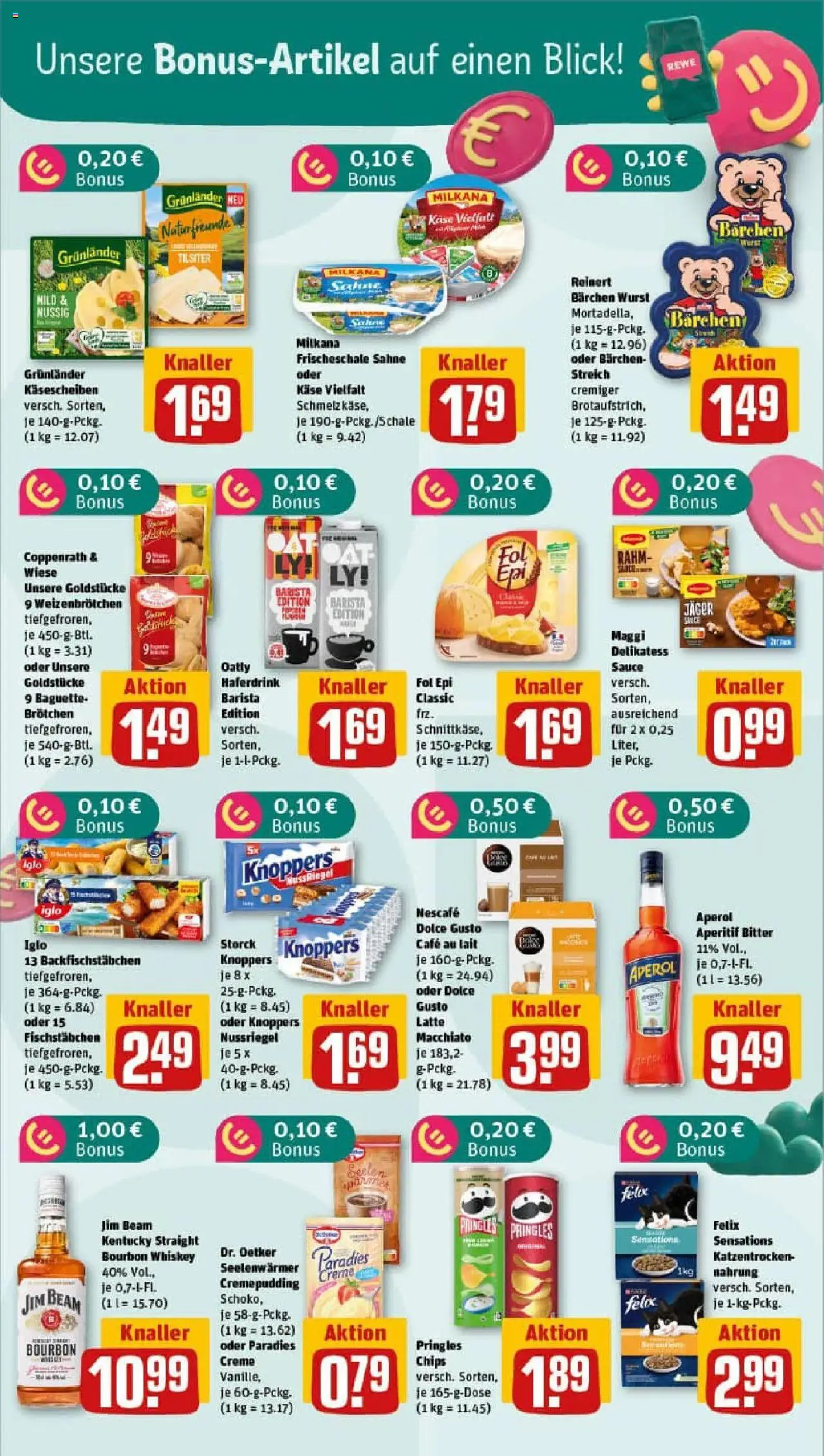 Rewe prospekt Wuppertal	 – gültig ab 28.09.2025 | Seite: 33 | Produkte: Jim beam, Aperol, Chips, Whiskey
