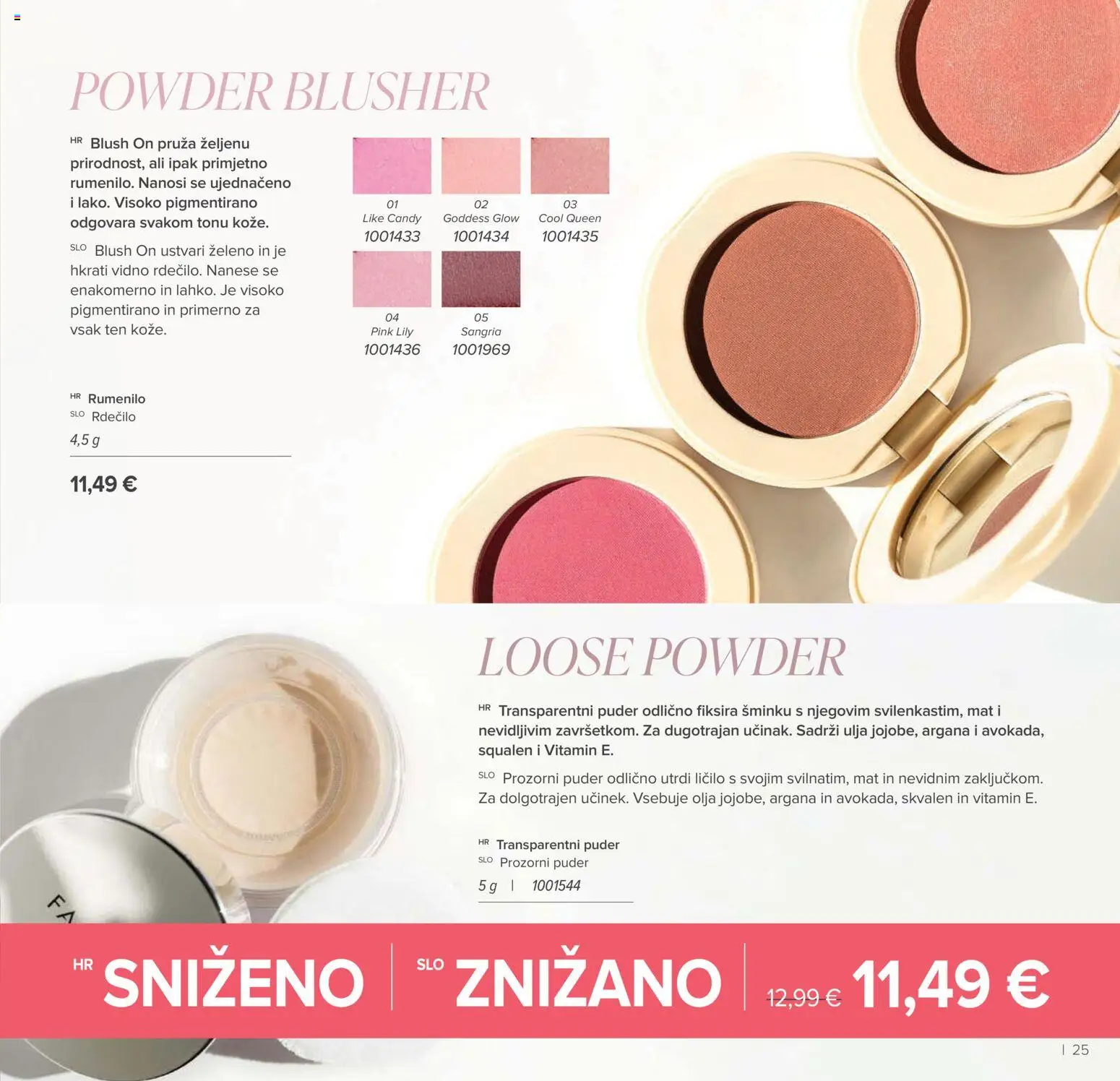 Farmasi katalog | vrijedi od 02.03.2026 | Stranica: 25 | Proizvodi: Puder, Rumenilo