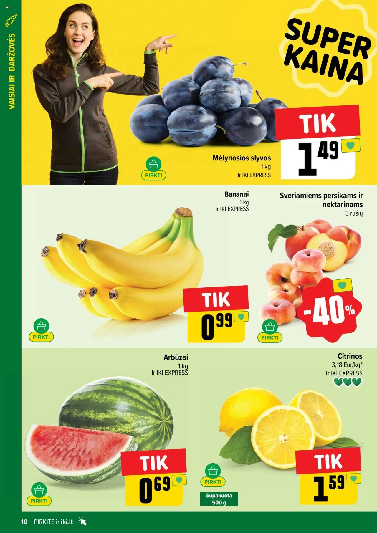 IKI leidinys│galioja nuo 18.08.2025 | Puslapis: 10 | Prekių: Bananai