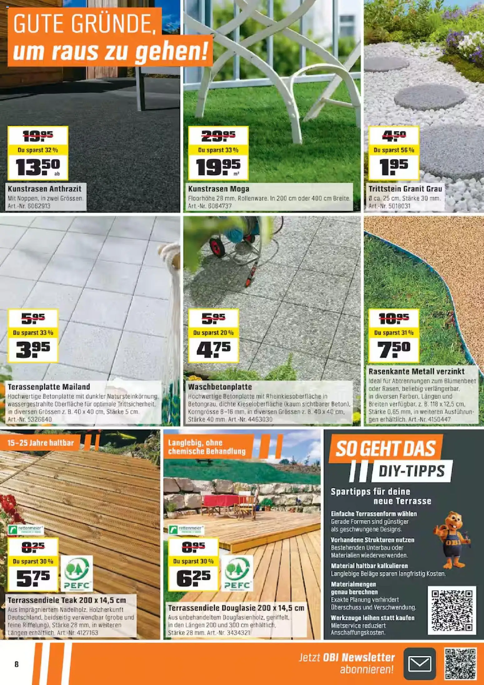 OBI aktionen – gültig ab 01.04.2026 | Seite: 8