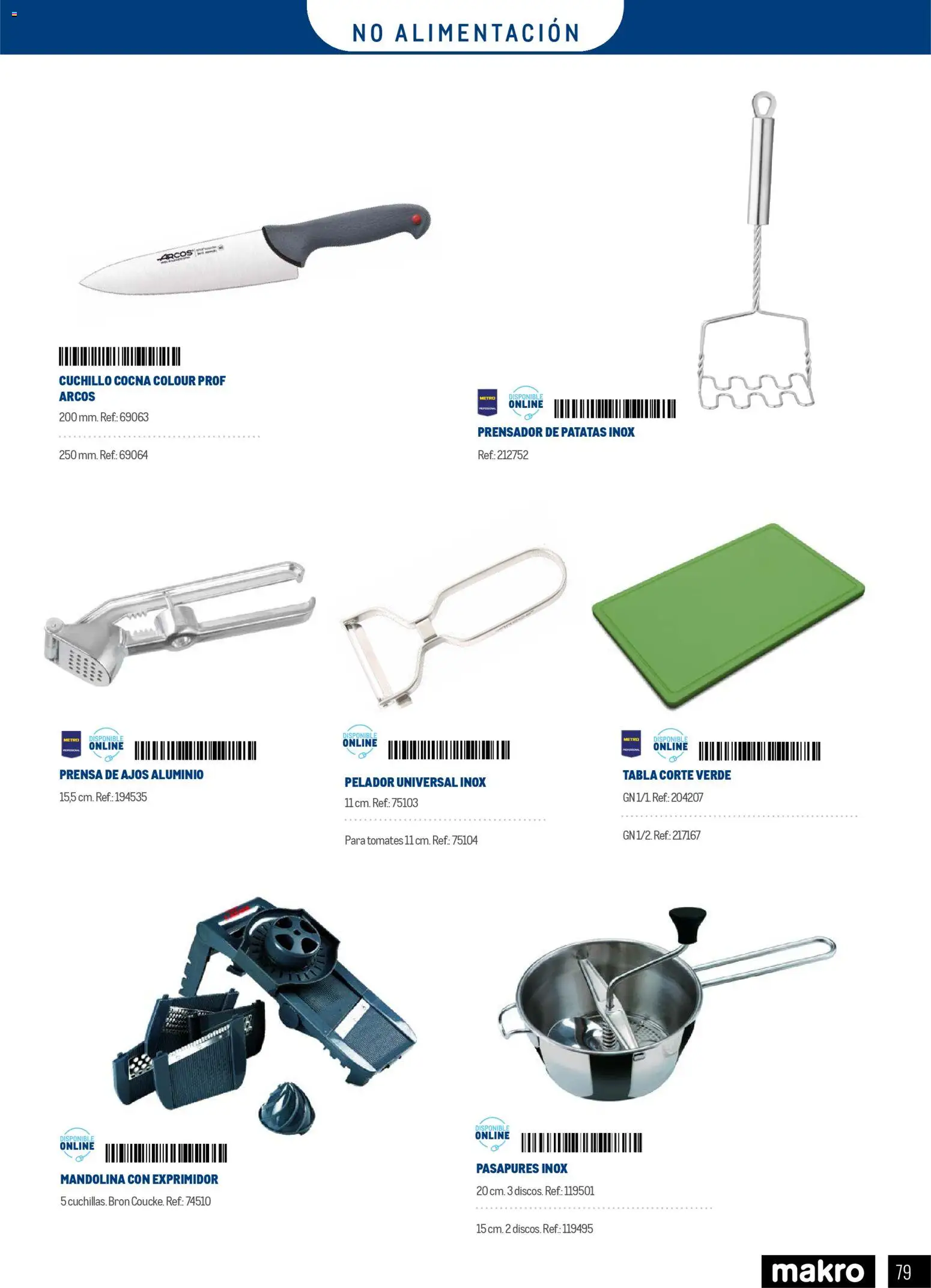 Makro - Especial Frutas y Verduras Península │ válido desde el 05.01.2026 | Página: 79 | Productos: Tomates, Exprimidor, Prensa