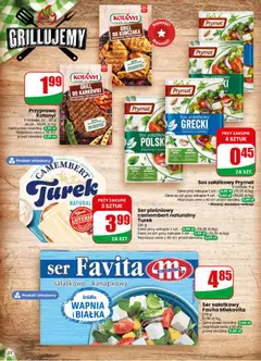 Pogląd oferty "Sos sałatkowy POLSKI, koperkowo-ziołowy" - ważna od 15.04.2026 | Strona: 22 | Produkty: Grill, Camembert, Ser, Sos