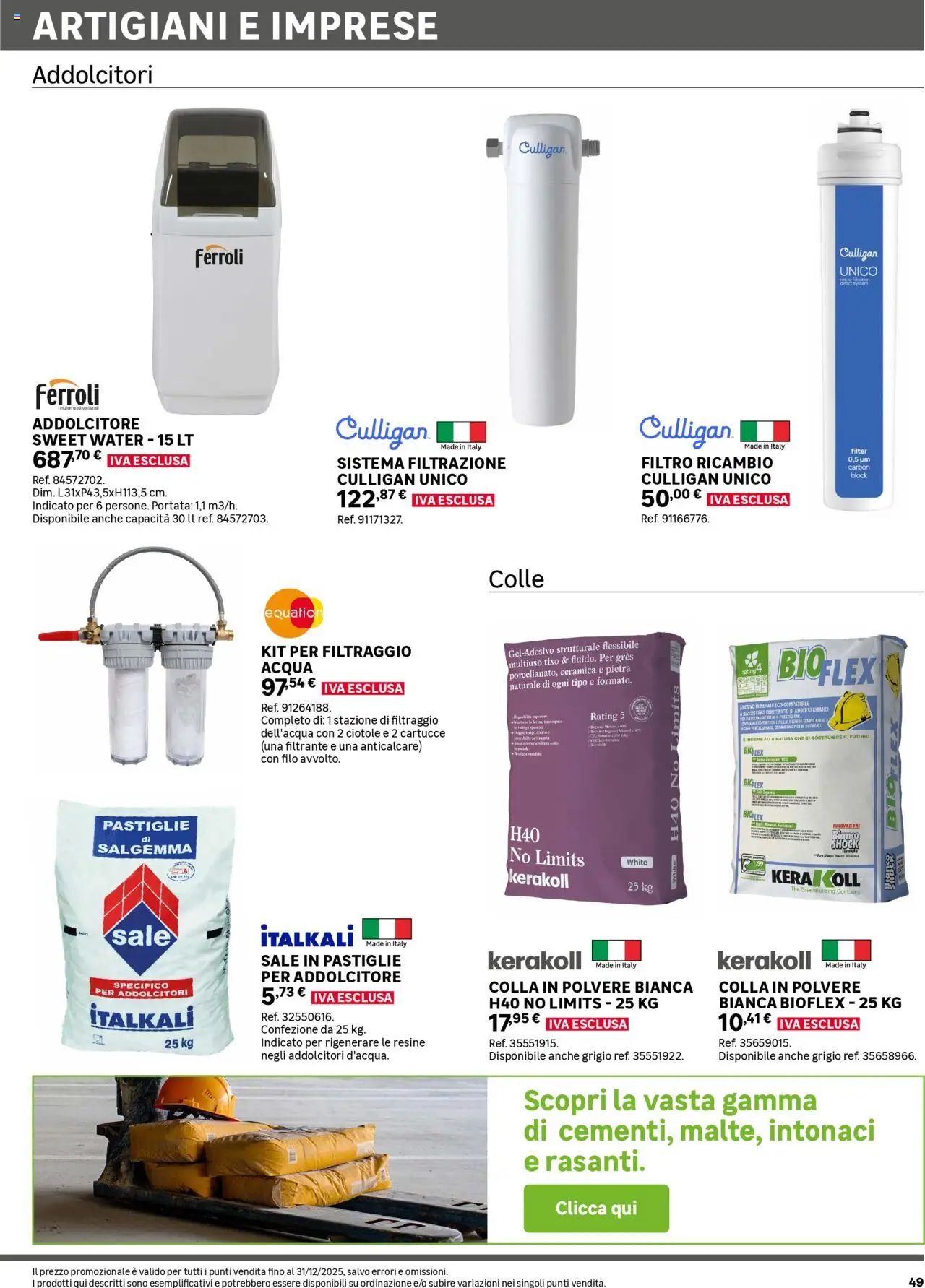 Volantino Leroy Merlin del 02.06.2025 | Pagina: 49 | Prodotti: Anticalcare, Sale, The, Colla