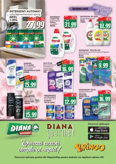 Ofertele Diana valabile de la 16.04.2026 | Pagină: 7 | Produse: Șampon, Deodorant, Detergent, Absorbante