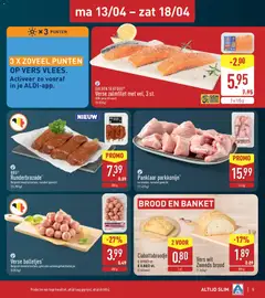 Aldi folder week 16 - Voorbeeld van een folder van Aldi, geldig van 13.04.2026 | Pagina: 5 | Producten: Gewicht, Brood