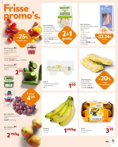 | Pagina: 7 | Producten: Bananen, Druiven, Peer, Wortelen