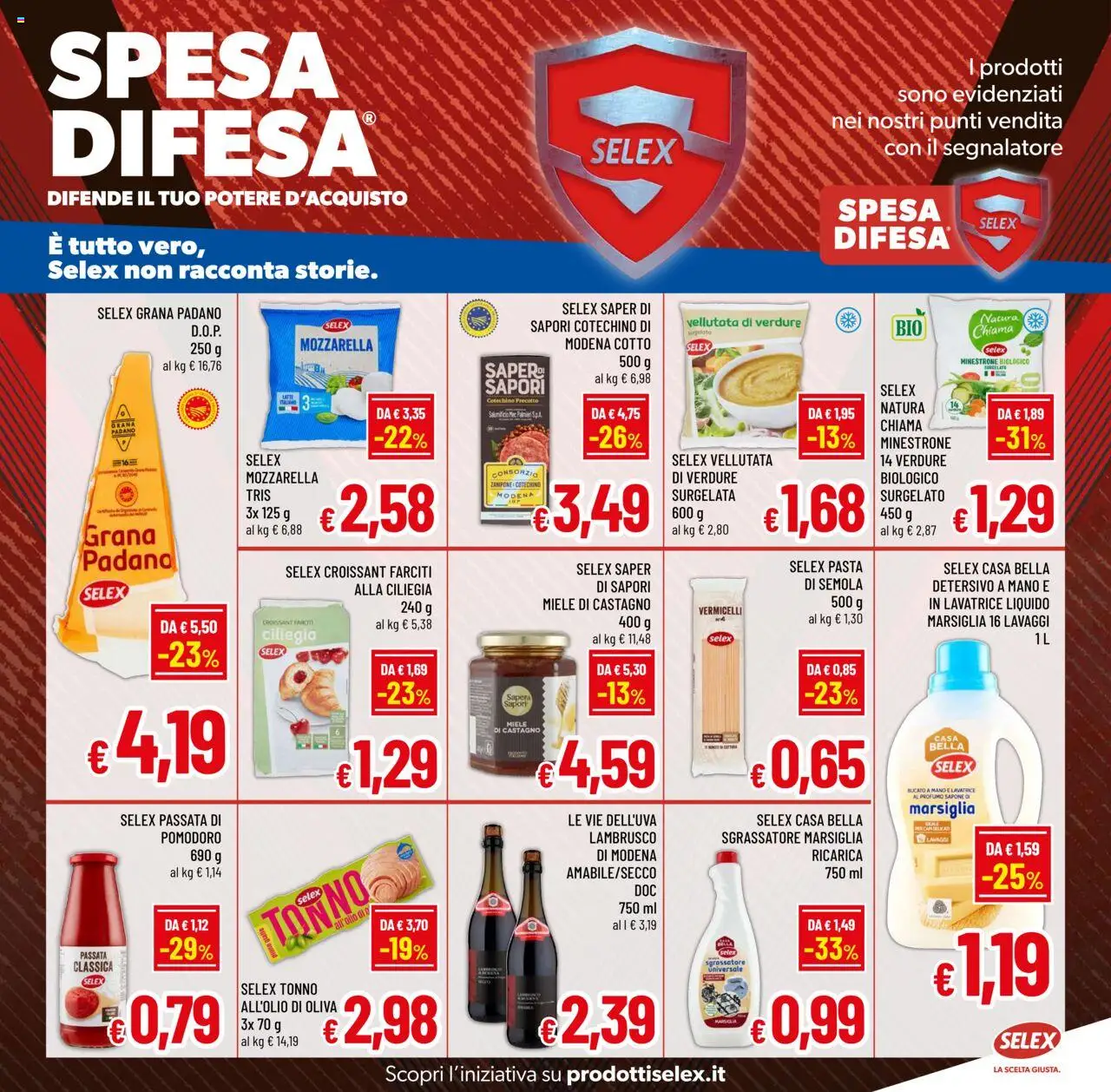 Volantino A&O del 15.10.2025 | Pagina: 10 | Prodotti: Mozzarella, Croissant, Miele, Cotechino
