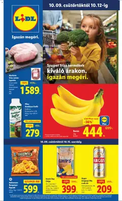Lidl Akciós újság - amely érvényes a következő dátumtól: 09.10.2025