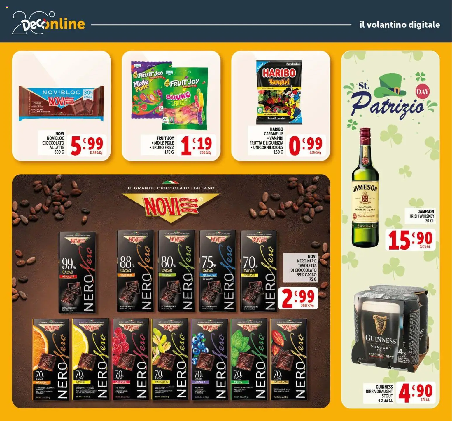 Volantino Decò del 17.03.2026 | Pagina: 31 | Prodotti: Cioccolato, Latte, Arancia, Cacao
