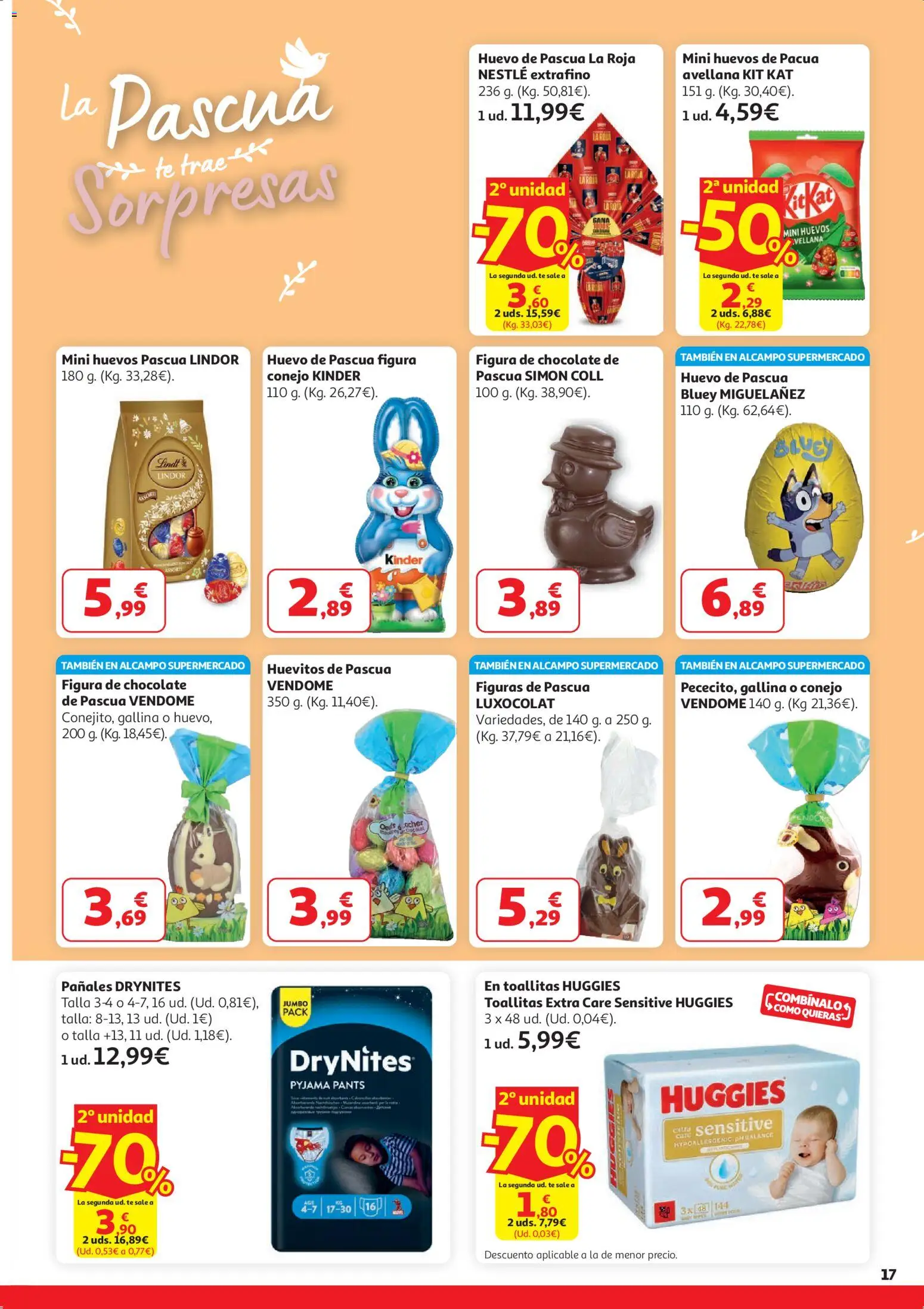 Alcampo HG Unico │ válido desde el 25.03.2026 | Página: 17