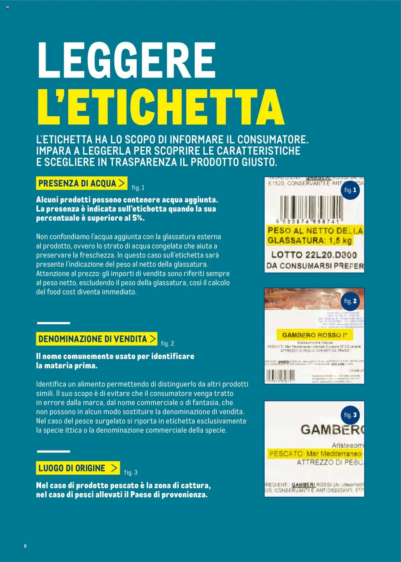 Volantino Metro del 30.06.2025 | Pagina: 6 | Prodotti: Pesce, Gamberi, Acqua, Pesca