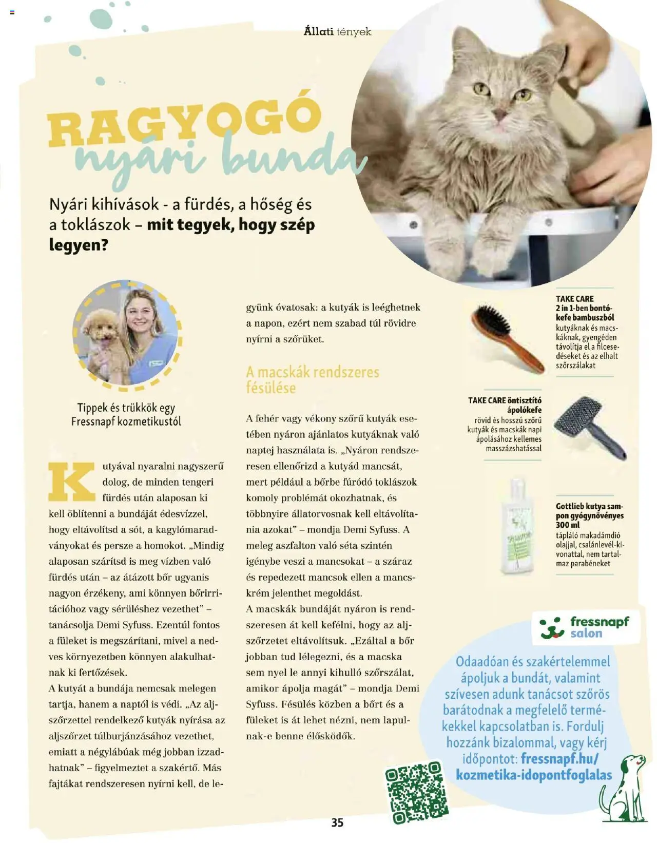 Fressnapf akciós ujság - amely érvényes a következő dátumtól: 05.05.2025 | Oldal: 35 | Termékek: Naptej, Kefe, Bor, Makadámdió