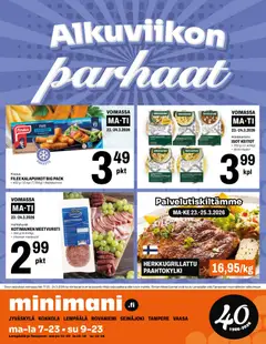 Minimani-mainoslehti voimassa 18.03.2026 alkaen | Sivu: 12