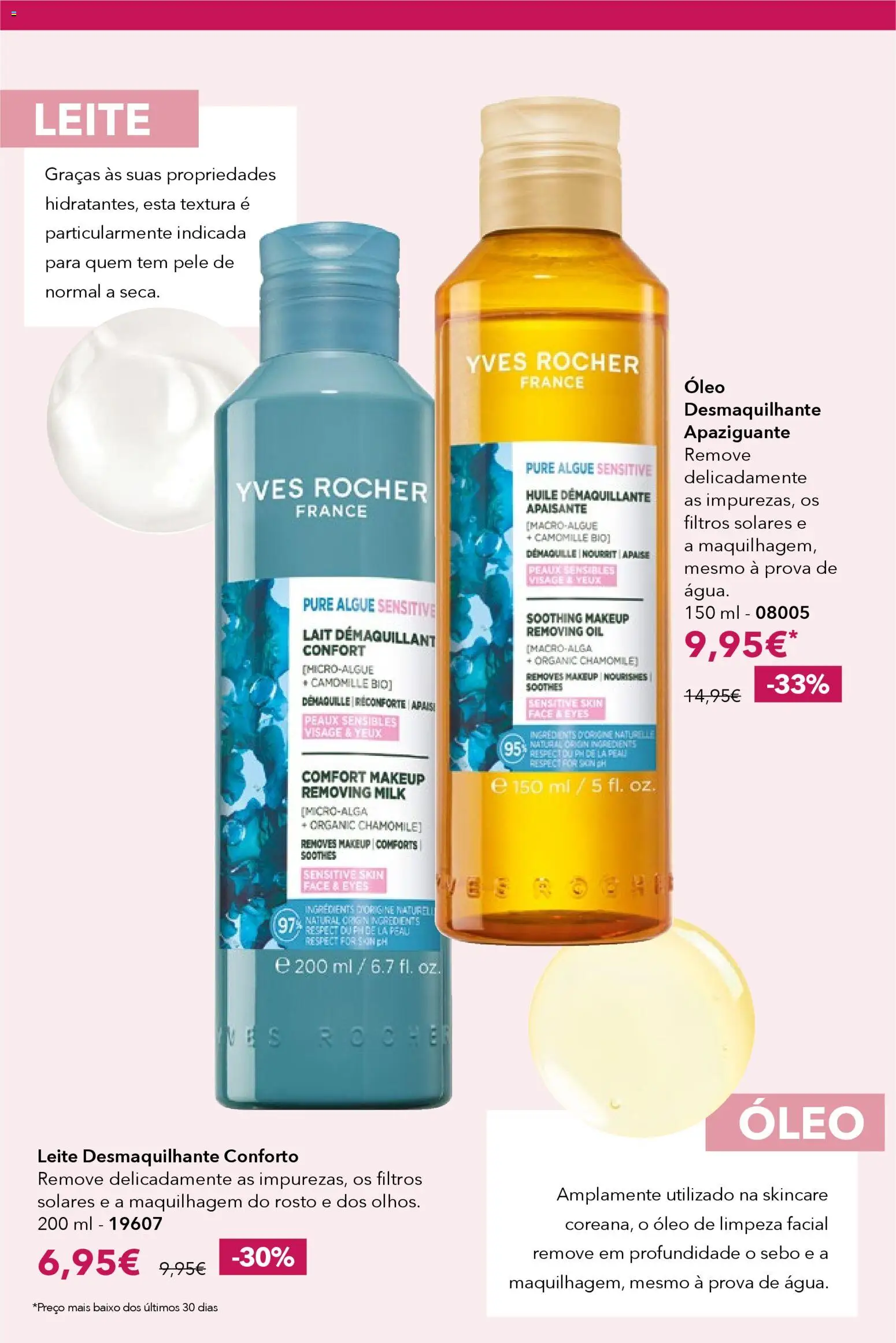 Yves Rocher catálogo 4 │ válido de 12.03.2026 | Página: 40 | Produtos: Maquilhagem, Leite, Óleo