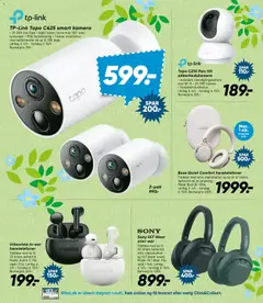 Bilka - Nonfood gyldig fra 04.04.2026 | Side: 36 | Produkter: Overvågningskamera, Høretelefoner, Kamera