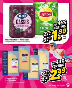 Hoogvliet - Folder - Voorbeeld van een folder van Hoogvliet, geldig van 22.10.2025 | Pagina: 5 | Producten: Melk, Kaas, Cassis