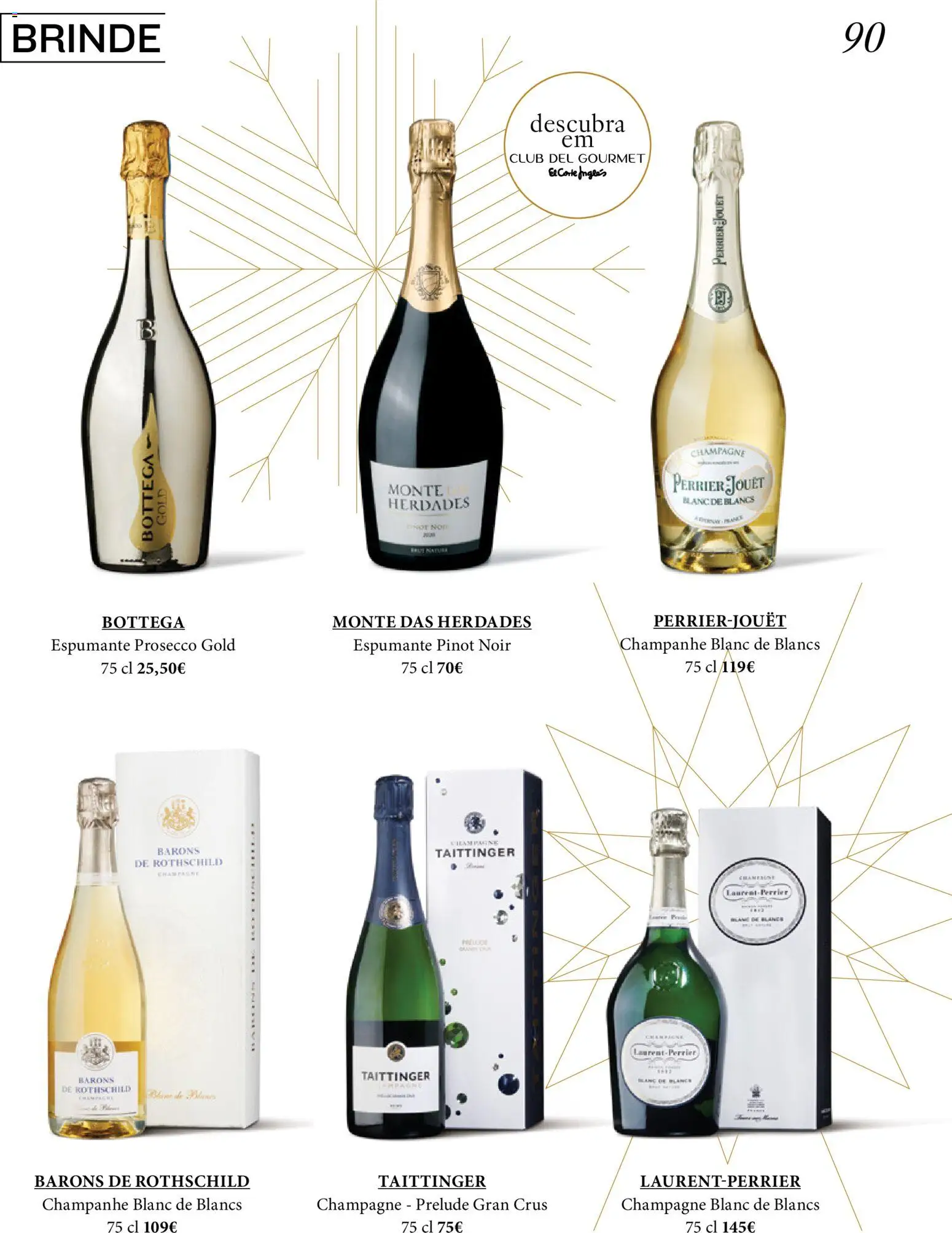 El Corte Ingles folheto │ válido de 26.11.2025 | Página: 90 | Produtos: Espumante, Prosecco, Champagne