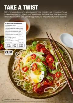 Preview of Booker Wholesale - Winter Catering News 2026 valid from 07.01.2026 | Page: 14