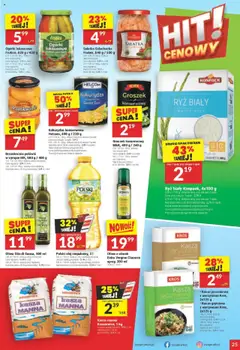 Twój Market Gazetka od 30.07.2025 | Strona: 25 | Produkty: Kasza, Oliwa z oliwek, Ryż, Brzoskwinie