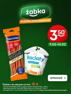Pogląd oferty "Żabka - Żabka Kabanosy I serek ważne do 14.02" - ważna od 09.02.2026