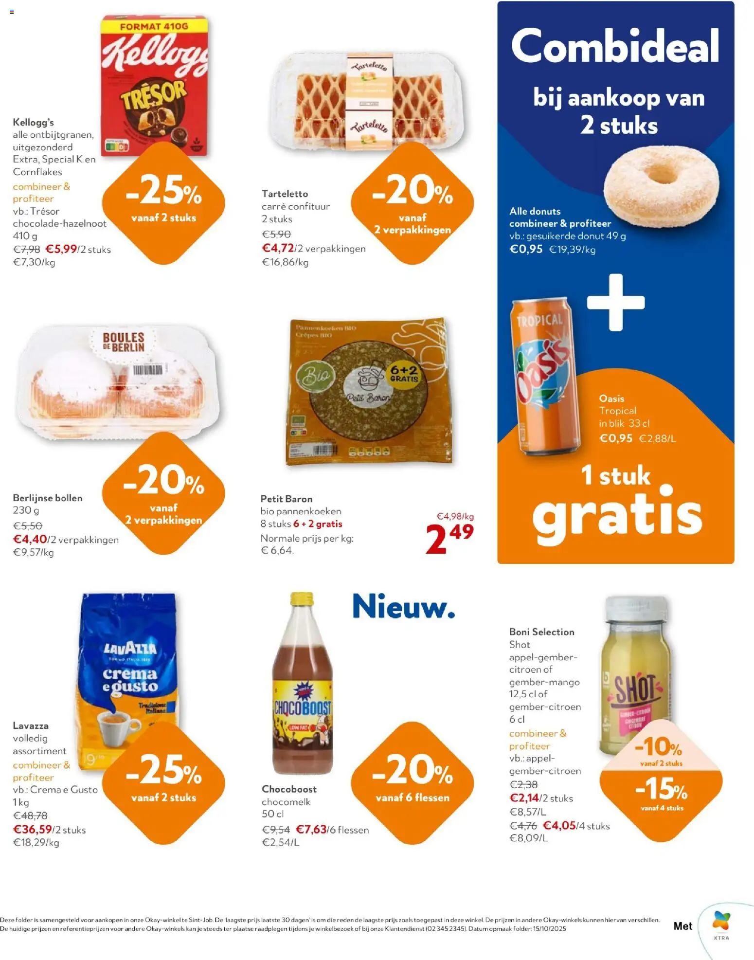 {H1} | Pagina: 15 | Producten: Donuts, Pannenkoeken, Citroen, Kan