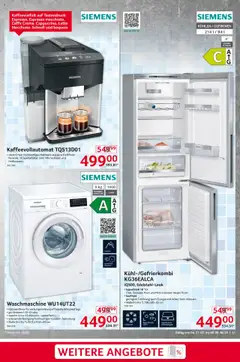 Selgros  Non Food - gültig ab dem 31.07.2025 | Seite: 11 | Produkte: Siemens, Waschmaschine, Kaffeevollautomat, Fleisch