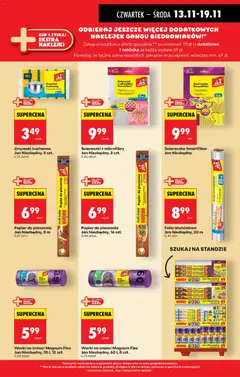 Pogląd oferty "Folia aluminiowa Jan Niezbędny, Folia aluminiowa tłoczona, 20 m" - ważna od 13.11.2025 | Strona: 37