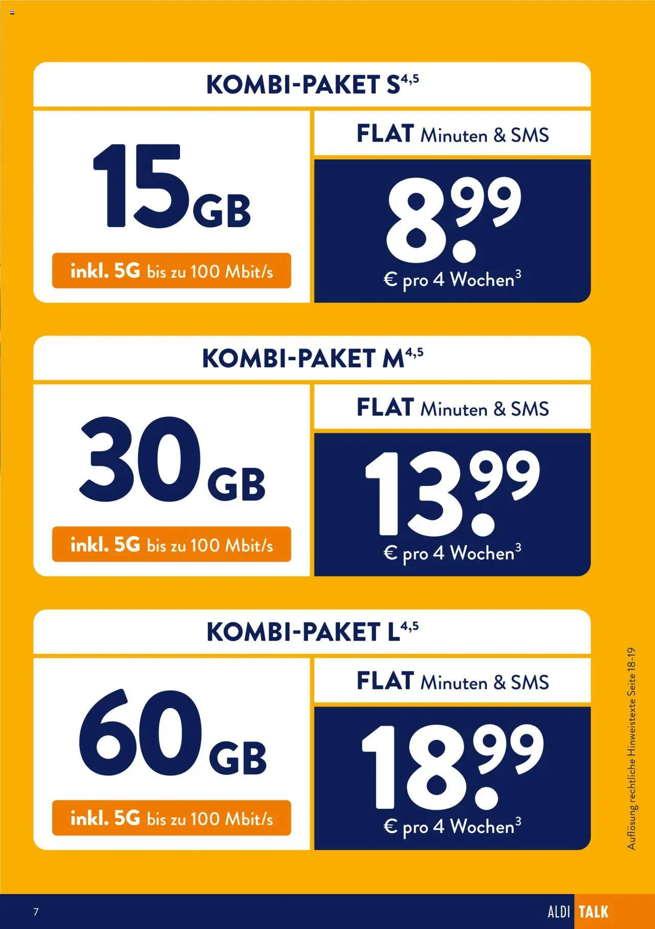 Aldi Talk - gültig ab dem 24.04.2025 | Seite: 7