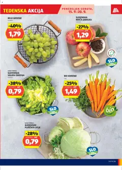 Hofer SI katalog | vrijedi od 11.09.2025 | Stranica: 5 | Proizvodi: Zelje