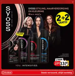 INTENSE FULLNESS DEEP CONDITIONER, Deep conditioner for hair with 10% Niacinamide Volume Complex. - Voorbeeld van een folder van Kruidvat, geldig van 11.11.2025 | Pagina: 31 | Producten: Shampoo, Conditioner, Kan