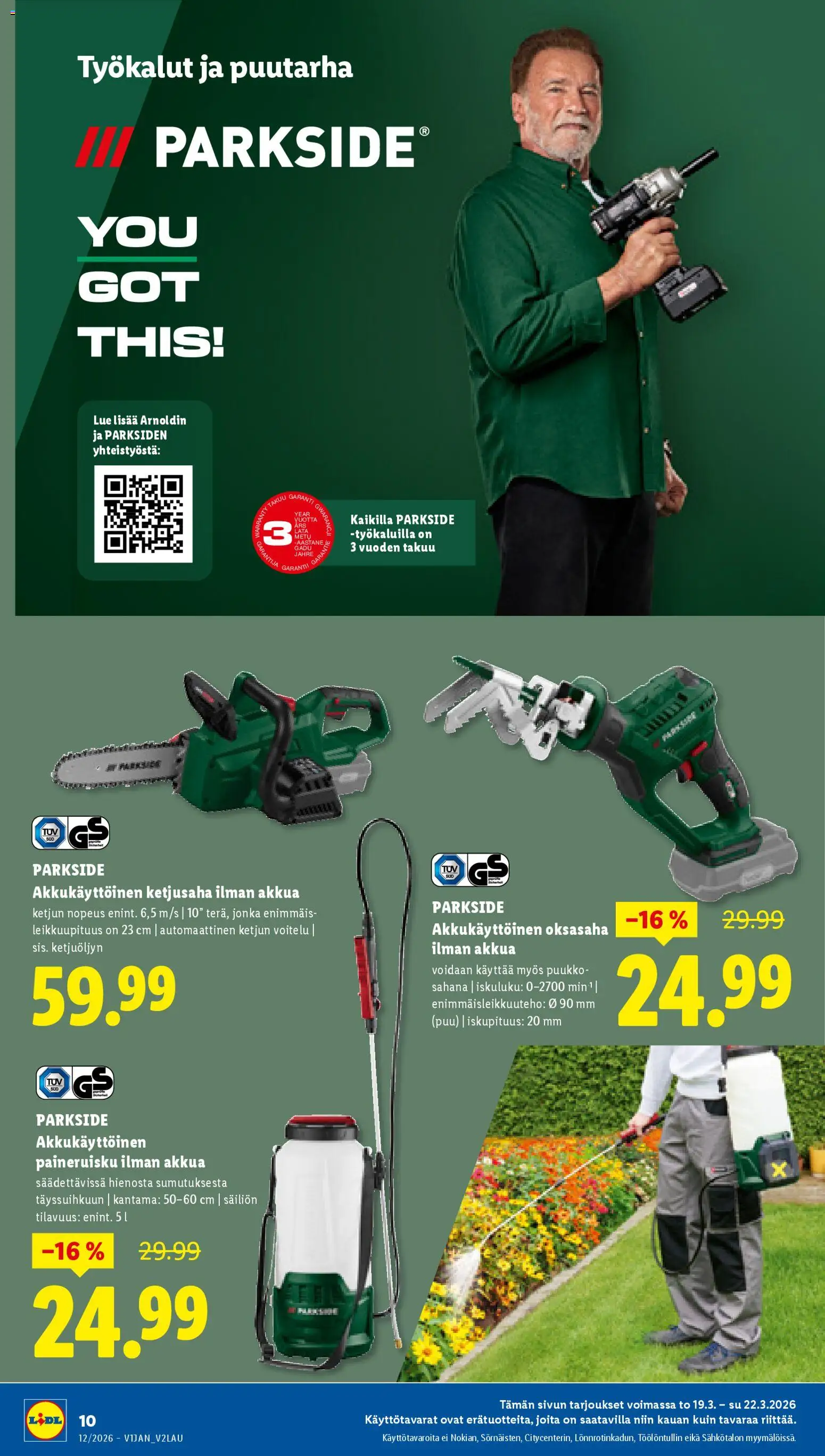 Lidl tarjoukset – voimassa 19.03.2026 alkaen | Sivu: 14 | Tuotteet: Puukko