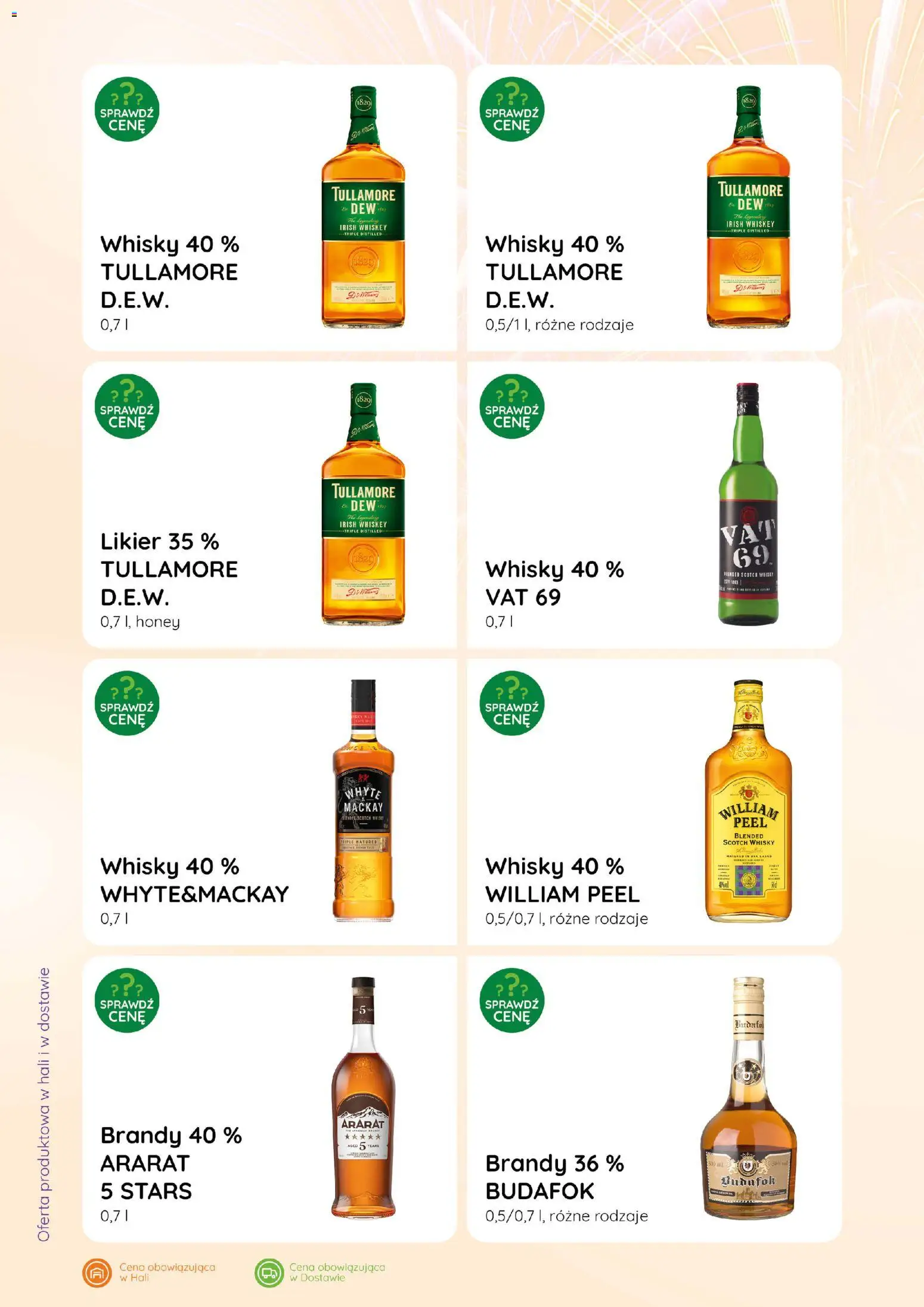 Eurocash Gazetka - Katalog Alkoholowy od 01.01.2026 | Strona: 32 | Produkty: Whisky