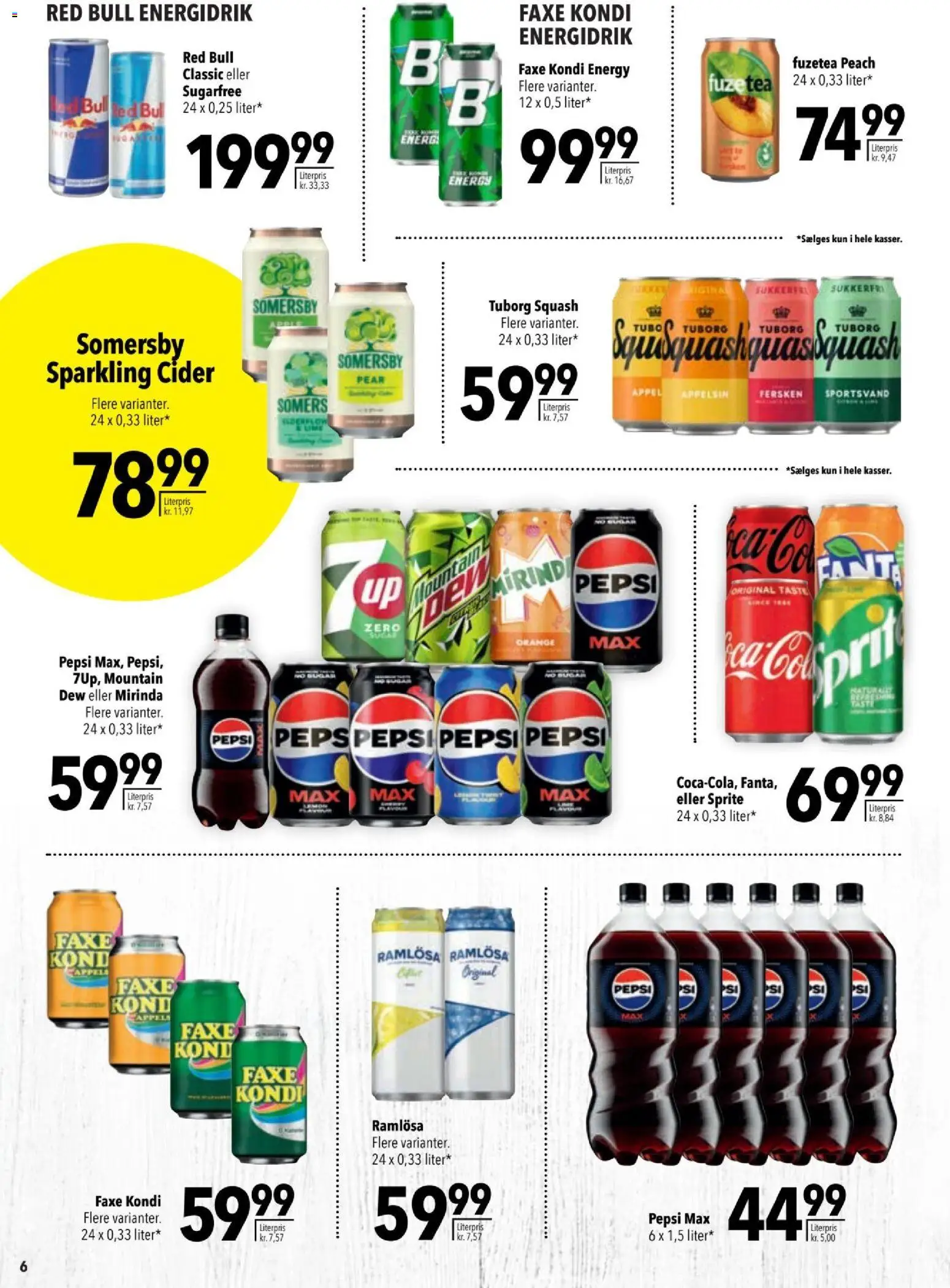 CITTI tilbudsavis – gyldig fra 17.12.2025 | Side: 6 | Produkter: Squash, Cider, Lime, Fanta