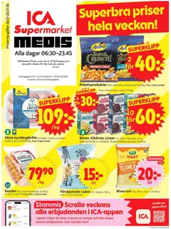 ICA Supermarket - Stockholm - Förhandsvisning av reklamblad från butik ICA Supermarket aktuell från 16.03.2026
