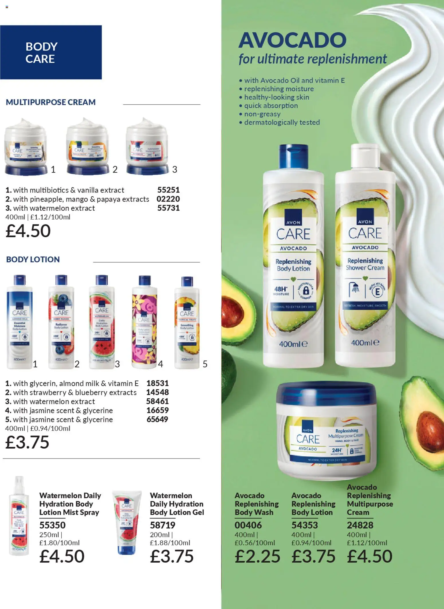 {H1} | Page: 185 | Products: Milk, Mango, Blueberry, Strawberry