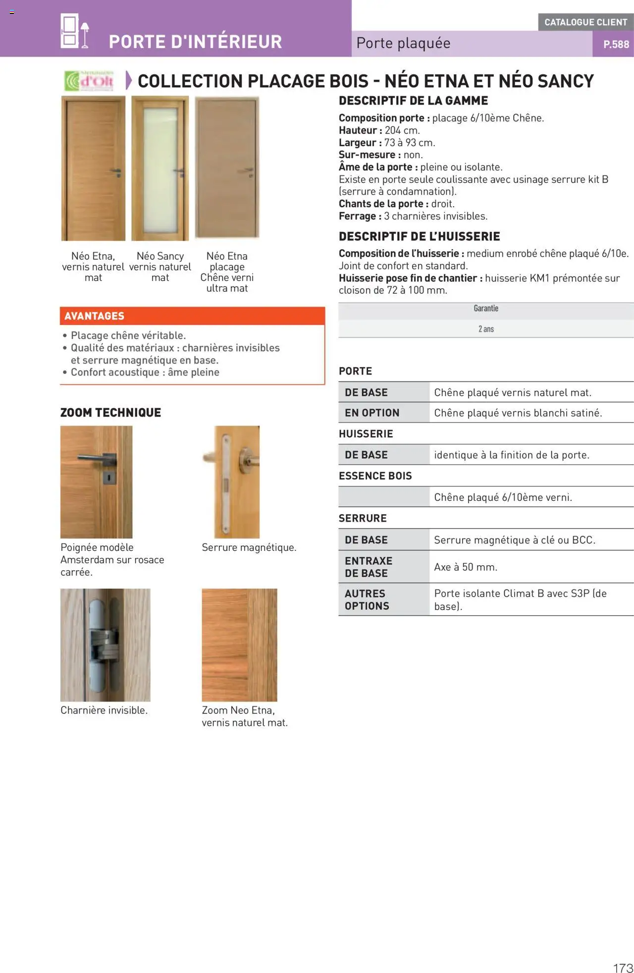  | Page: 173 | Produits: Base, Clé, Charnière, Porte