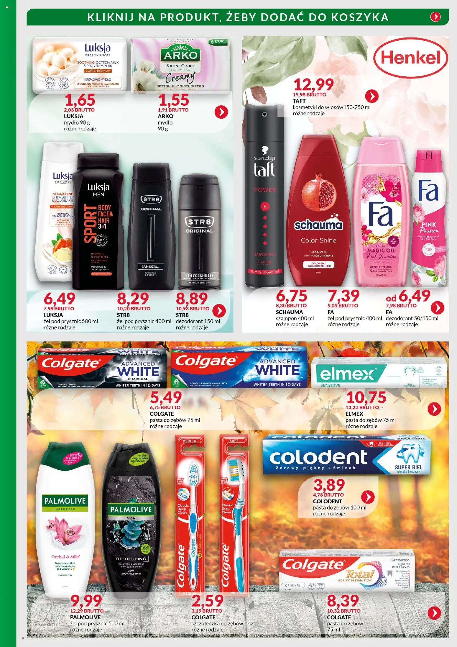 Eurocash Gazetka - Katalog Artykułów Chemicznych od 01.11.2025 | Strona: 9