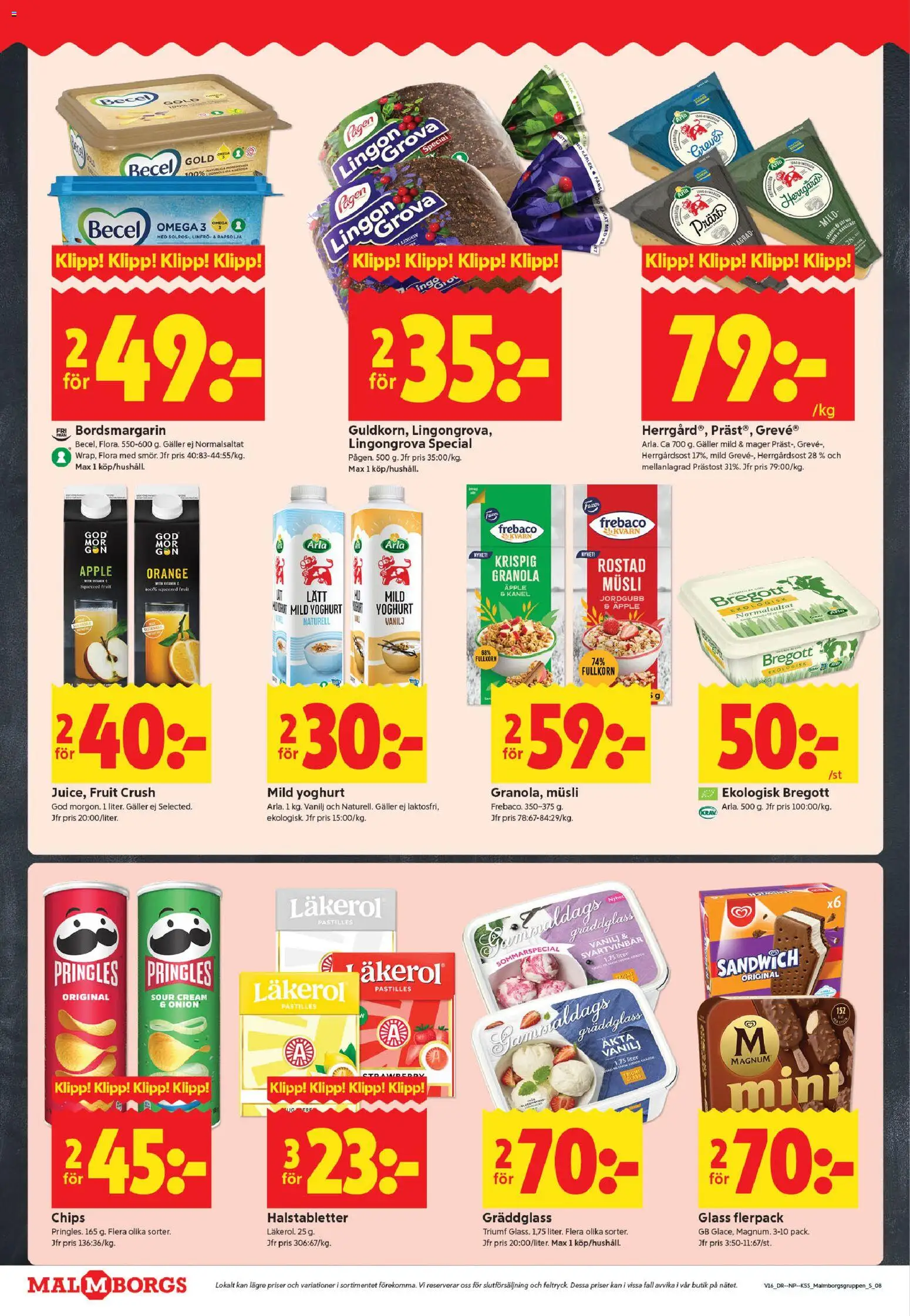 ICA Kvantum reklamblad aktuell från 13.04.2026 | Sida: 8