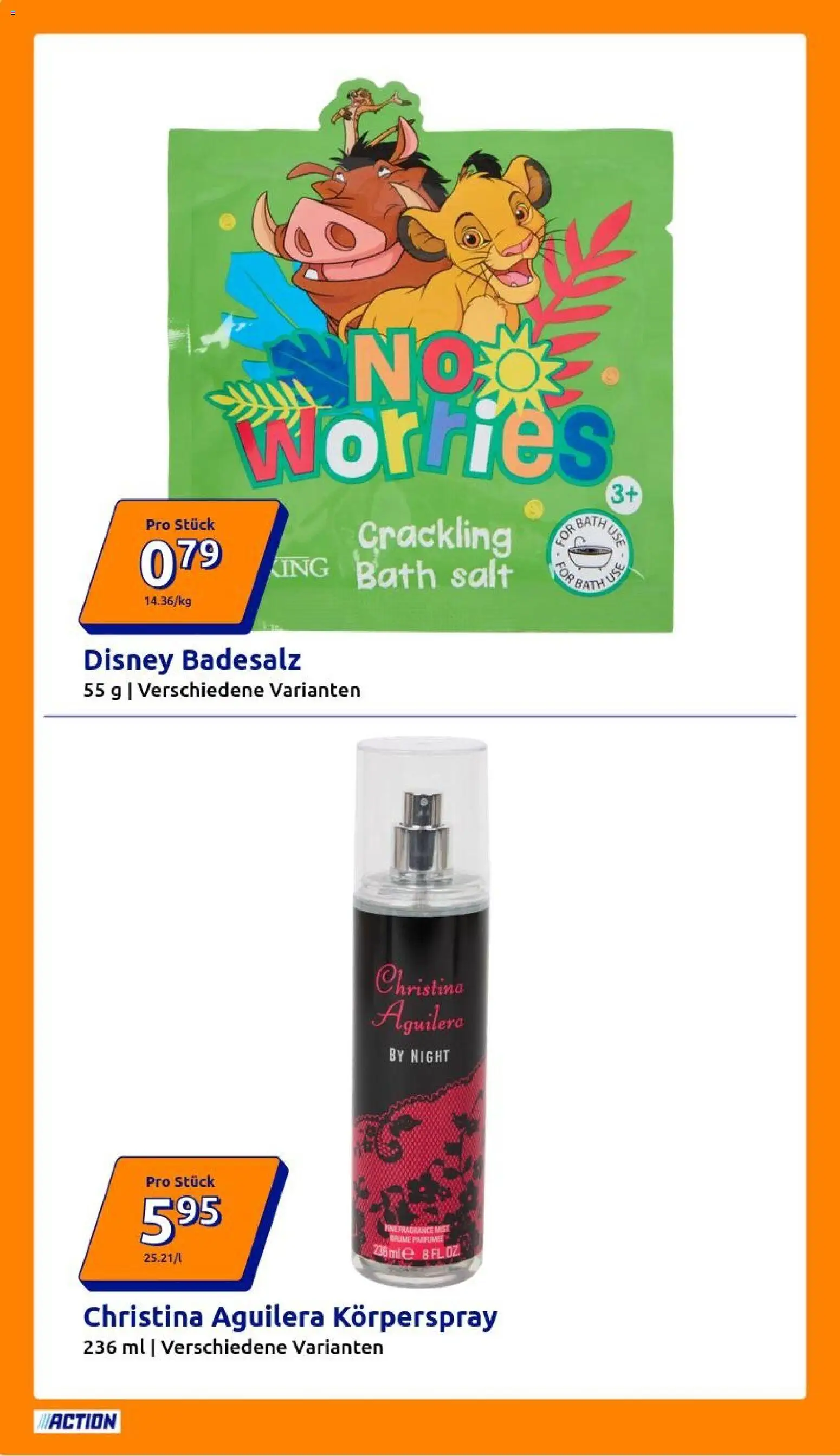 Action Prospekt – gültig ab 01.04.2026 | Seite: 18 | Produkte: Körperspray